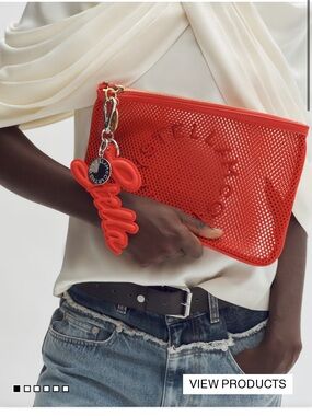 NWT! STELLA MCCARTNEY H&M
MESH CLUTCH BAG